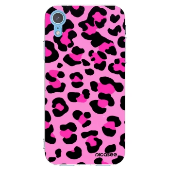 Picasee Apple iPhone XR Hülle - Transparentes Silikon - Pink Tiger