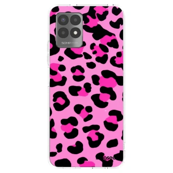 Picasee Realme 8i Hülle - Transparentes Silikon - Pink Tiger