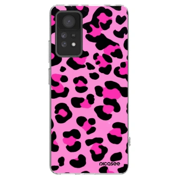Picasee Xiaomi Redmi Note 11 Pro 5G Hülle - Transparentes Silikon - Pink Tiger