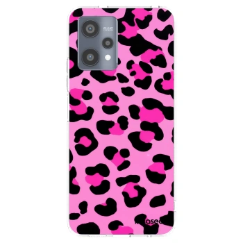 Picasee Realme 9 Pro 5G Hülle - Transparentes Silikon - Pink Tiger