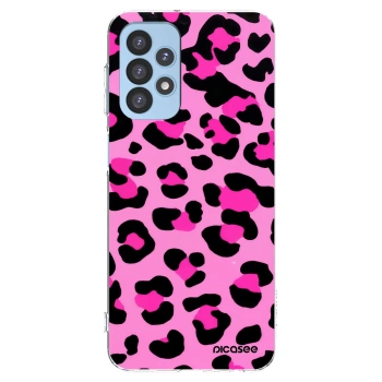 Picasee Samsung Galaxy A23 A235F 4G Hülle - Transparentes Silikon - Pink Tiger