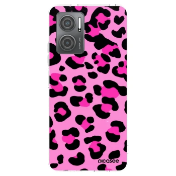 Picasee Xiaomi Redmi 10 5G Hülle - Transparentes Silikon - Pink Tiger