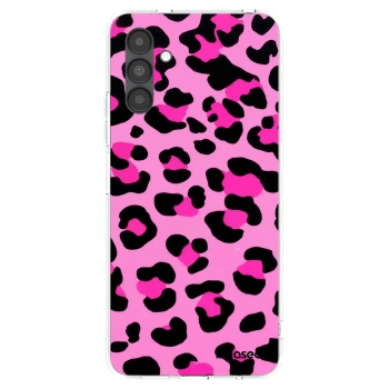 Picasee Samsung Galaxy A04s A047F Hülle - Transparentes Silikon - Pink Tiger