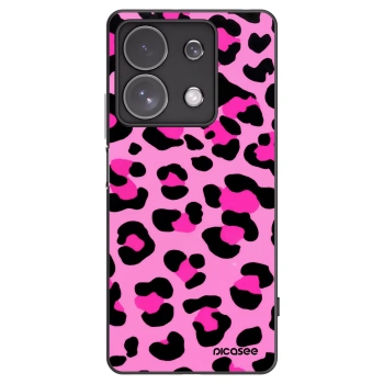Picasee Xiaomi Redmi Note 13 Pro 4G Hülle - Schwarzes Silikon - Pink Tiger