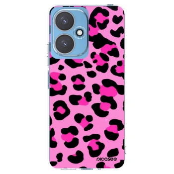 Picasee Xiaomi Redmi 13C 5G Hülle - Transparentes Silikon - Pink Tiger