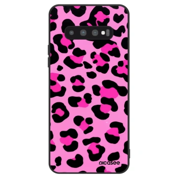 Hülle für Samsung Galaxy S10 Plus G975 - Pink Tiger