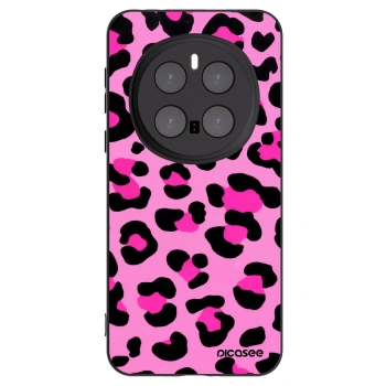 Picasee Honor Magic7 Pro 5G Hülle - Schwarzes Silikon - Pink Tiger