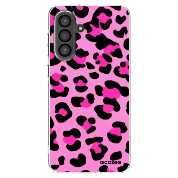 Picasee Samsung Galaxy A56 5G A566B Hülle - Transparentes Silikon - Pink Tiger