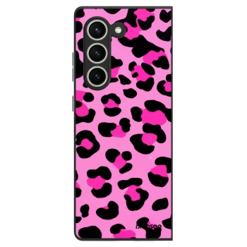 Hülle für Samsung Galaxy Z Fold5 5G - Pink Tiger