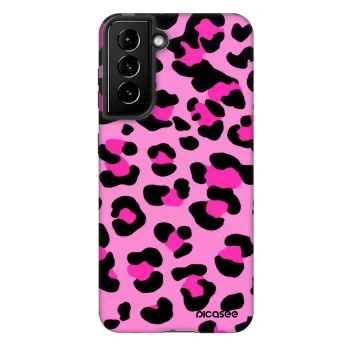 Picasee Fashion Case für Samsung Galaxy S22 5G - Pink Tiger