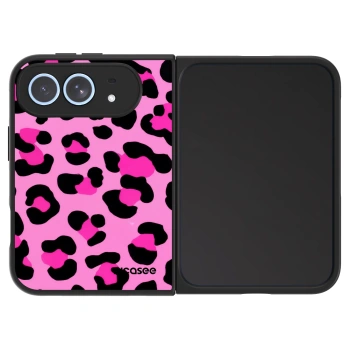 Hülle für Apple iPhone Duo - Pink Tiger