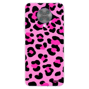 Picasee Xiaomi Poco F2 Pro Hülle - Transparentes Silikon - Pink Tiger