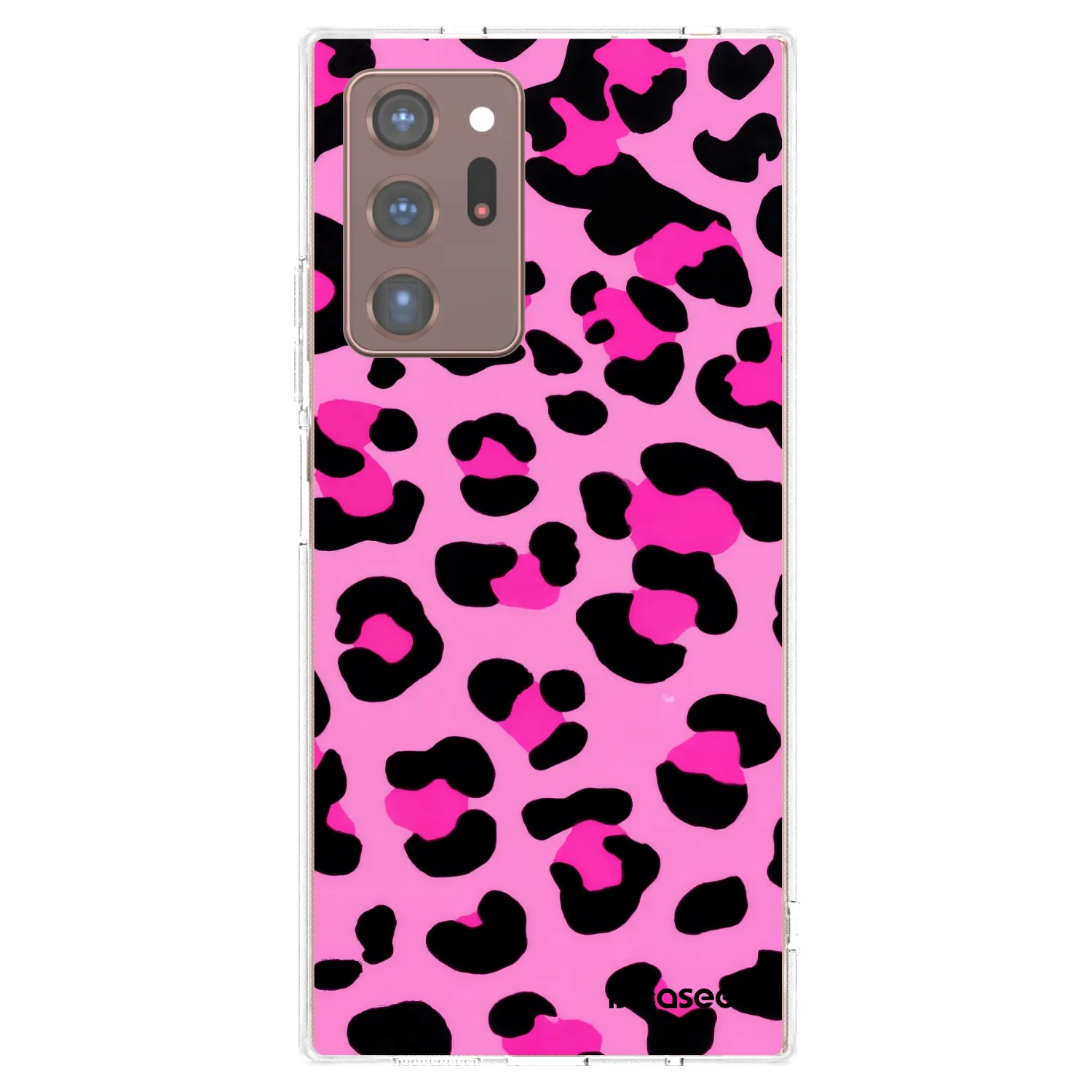 Picasee Samsung Galaxy Note 20 Ultra Hülle - Transparentes Silikon - Pink Tiger