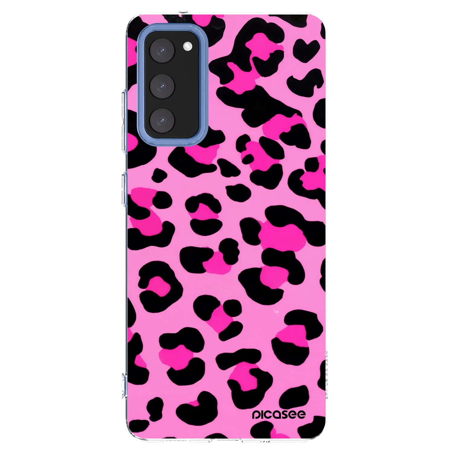 Picasee Samsung Galaxy S20 FE Hülle - Transparentes Silikon - Pink Tiger