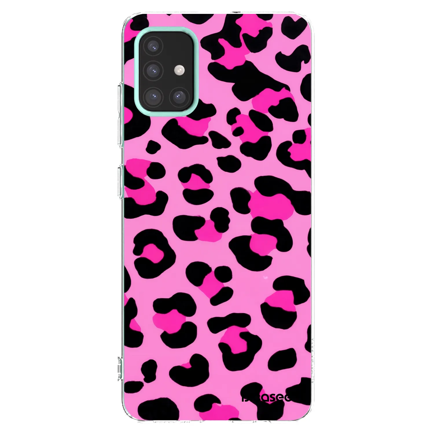 Picasee Samsung Galaxy M31s Hülle - Transparentes Silikon - Pink Tiger