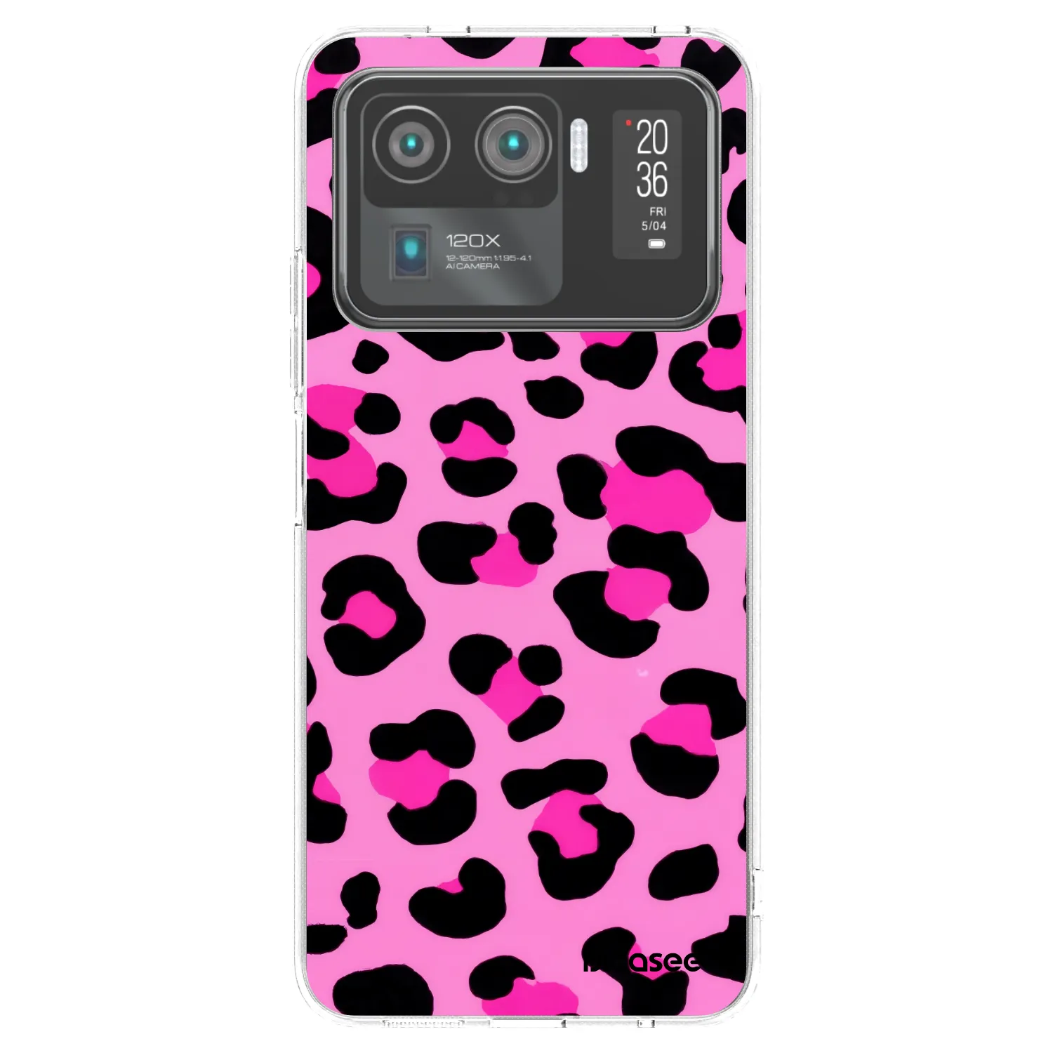 Picasee Xiaomi Mi 11 Ultra Hülle - Transparentes Silikon - Pink Tiger