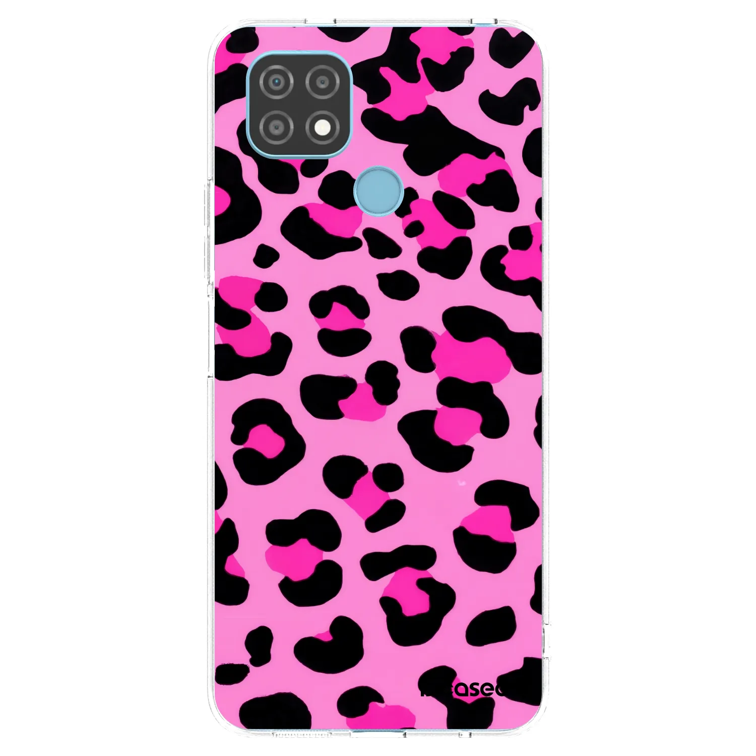 Picasee Realme C21 Hülle - Transparentes Silikon - Pink Tiger