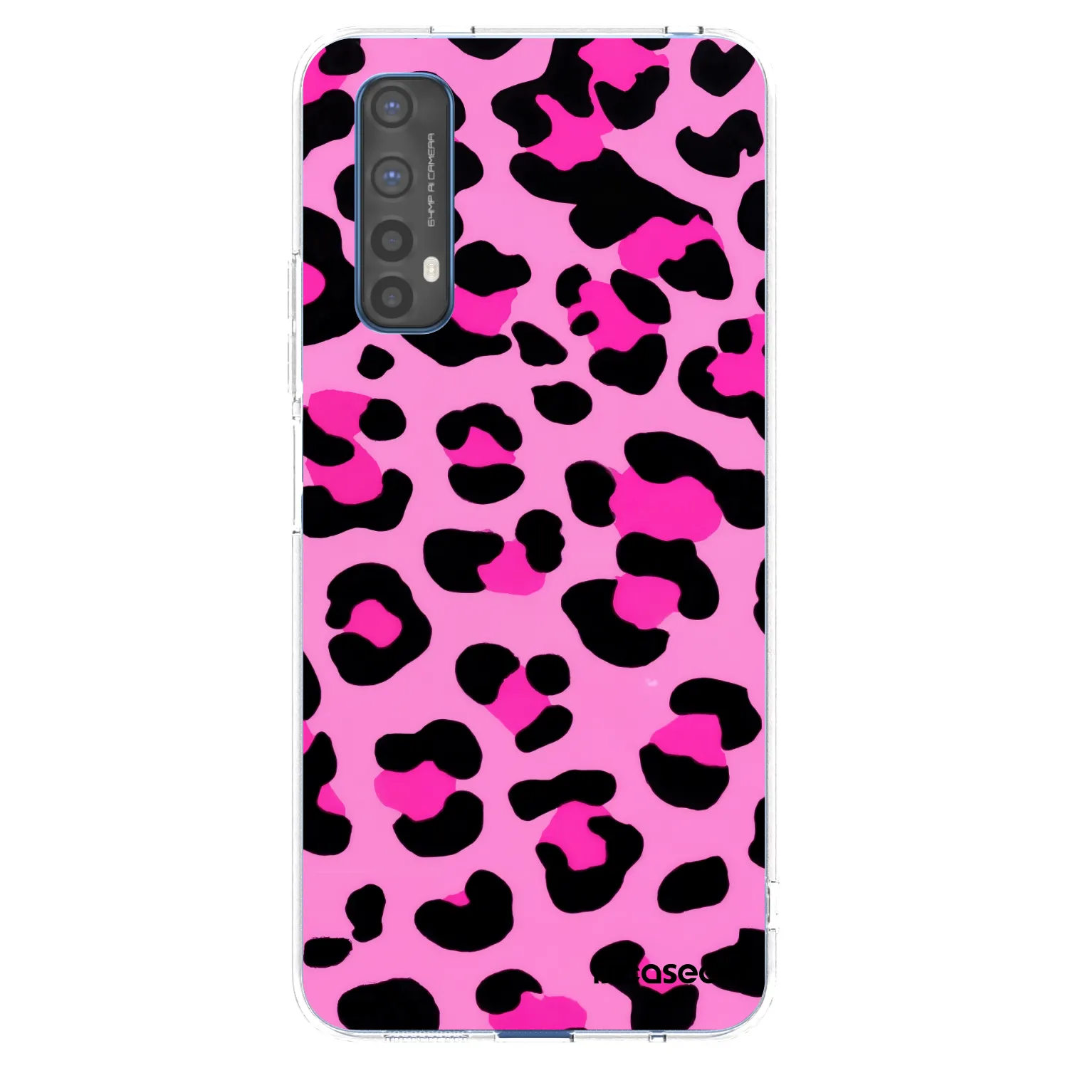 Picasee Realme 7 Hülle - Transparentes Silikon - Pink Tiger