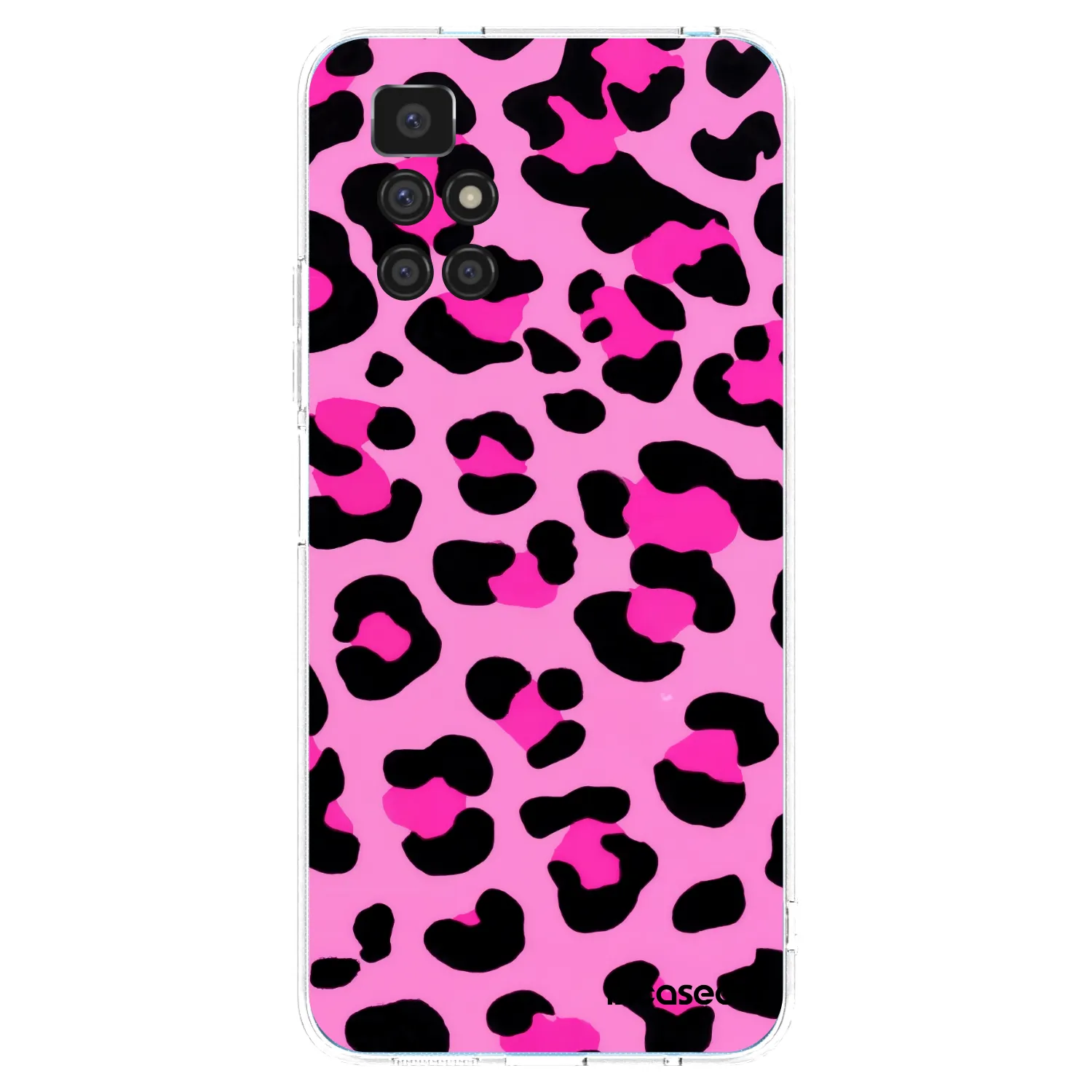 Picasee Xiaomi Redmi 10 Hülle - Transparentes Silikon - Pink Tiger