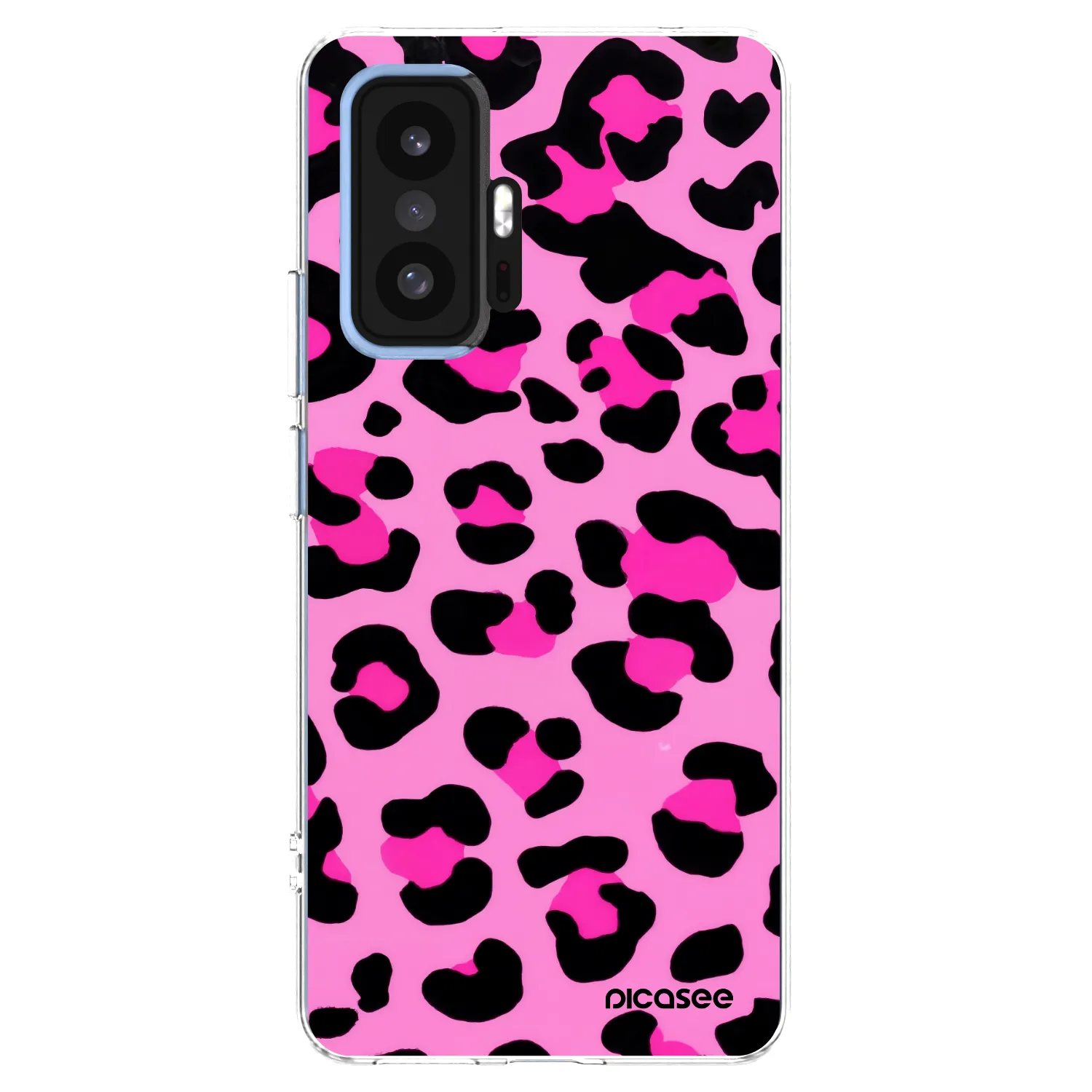 Picasee Xiaomi 11T Hülle - Transparentes Silikon - Pink Tiger