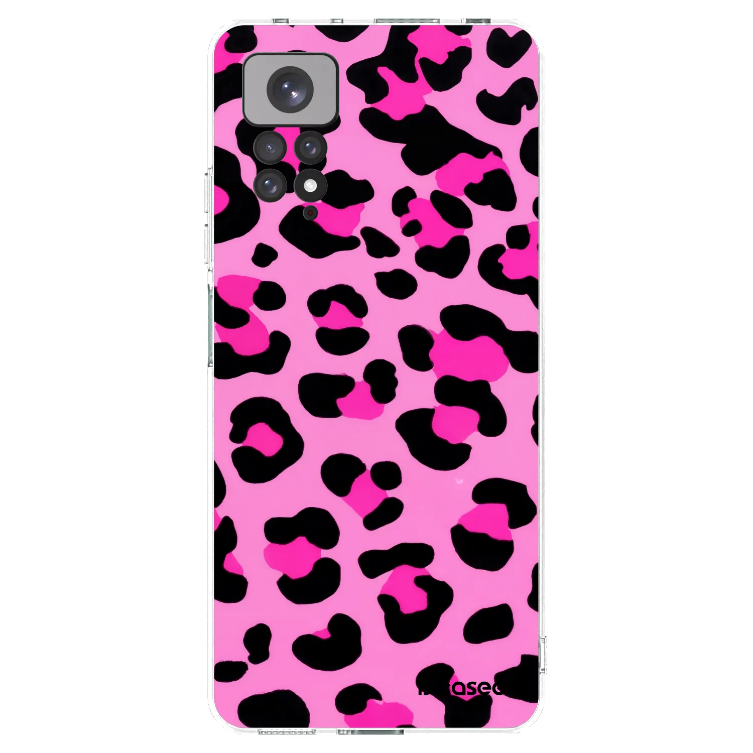 Picasee Xiaomi Redmi Note 11S 4G Hülle - Transparentes Silikon - Pink Tiger