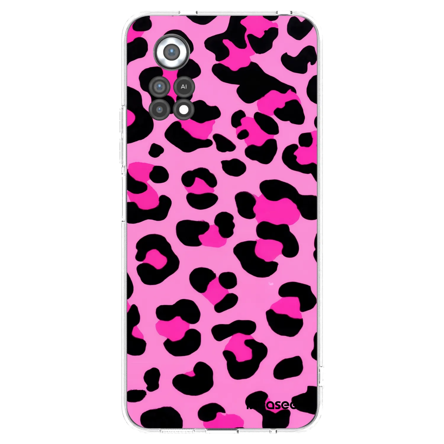 Picasee Xiaomi Poco X4 Pro 5G Hülle - Transparentes Silikon - Pink Tiger