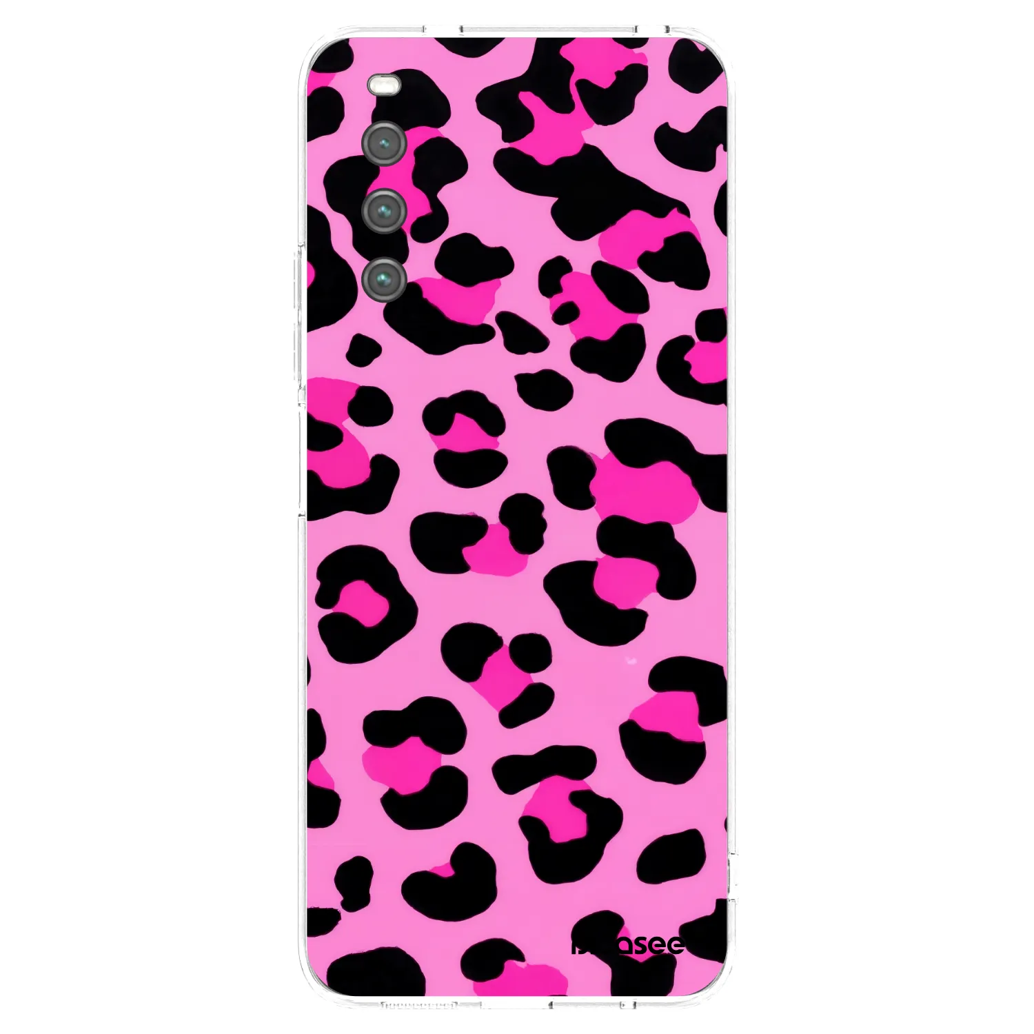 Picasee Sony Xperia 10 IV 5G Hülle - Transparentes Silikon - Pink Tiger