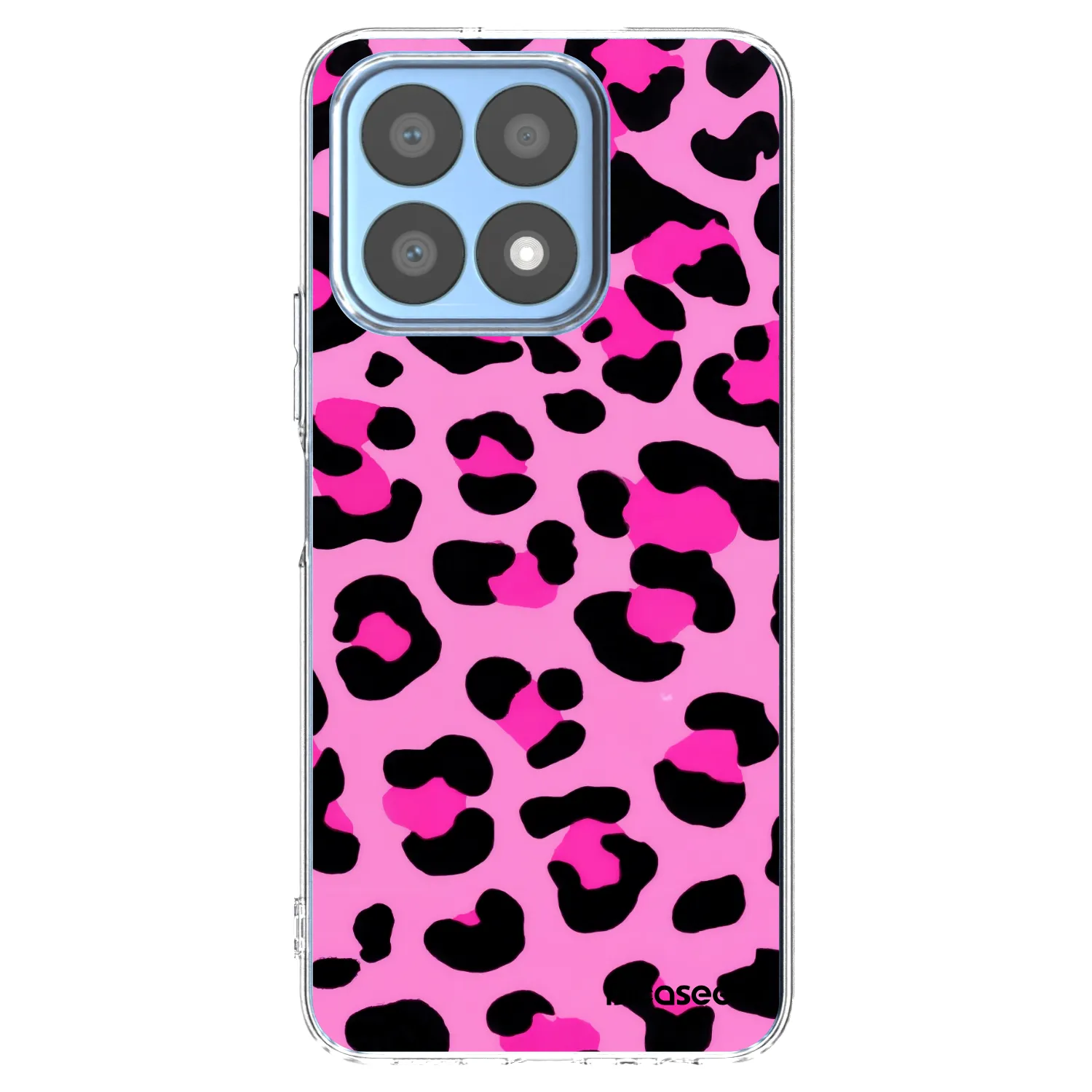 Picasee Honor X8a Hülle - Transparentes Silikon - Pink Tiger