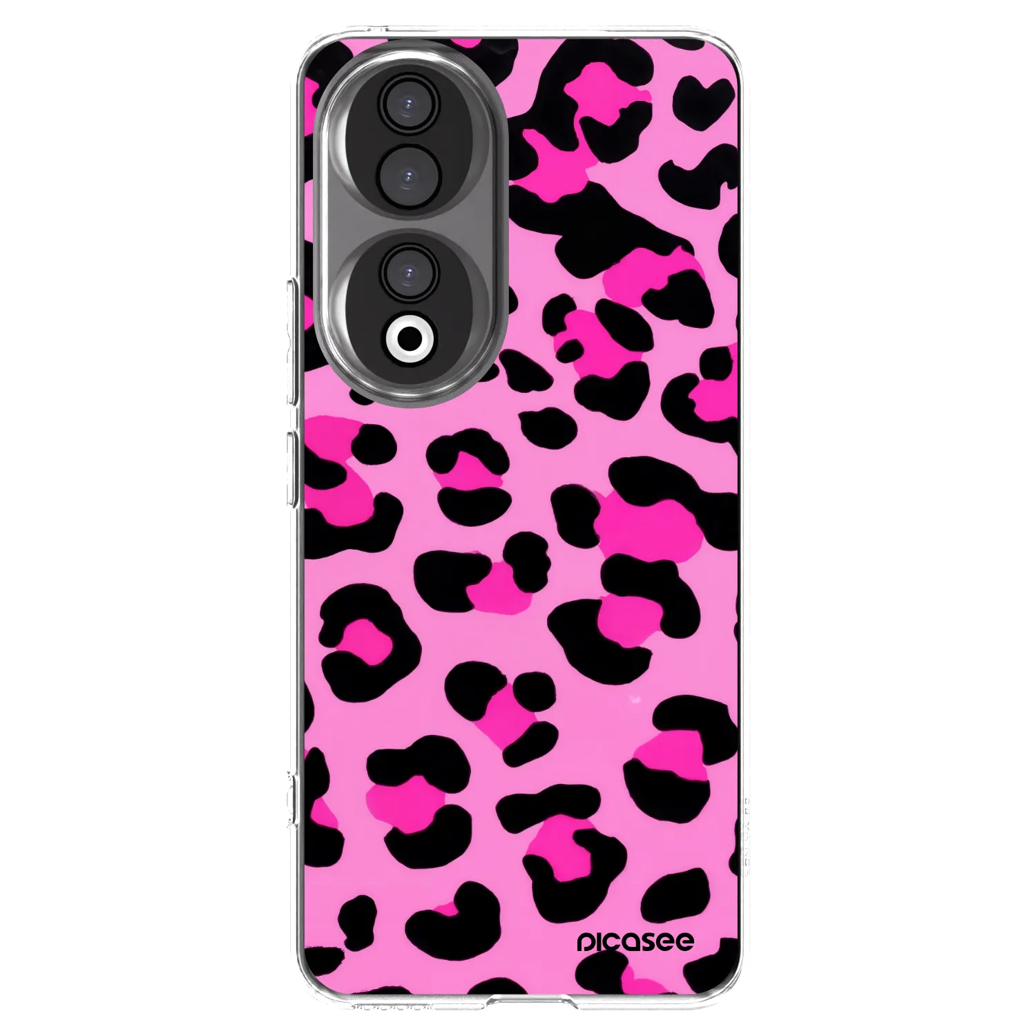 Picasee Honor 90 5G Hülle - Transparentes Silikon - Pink Tiger