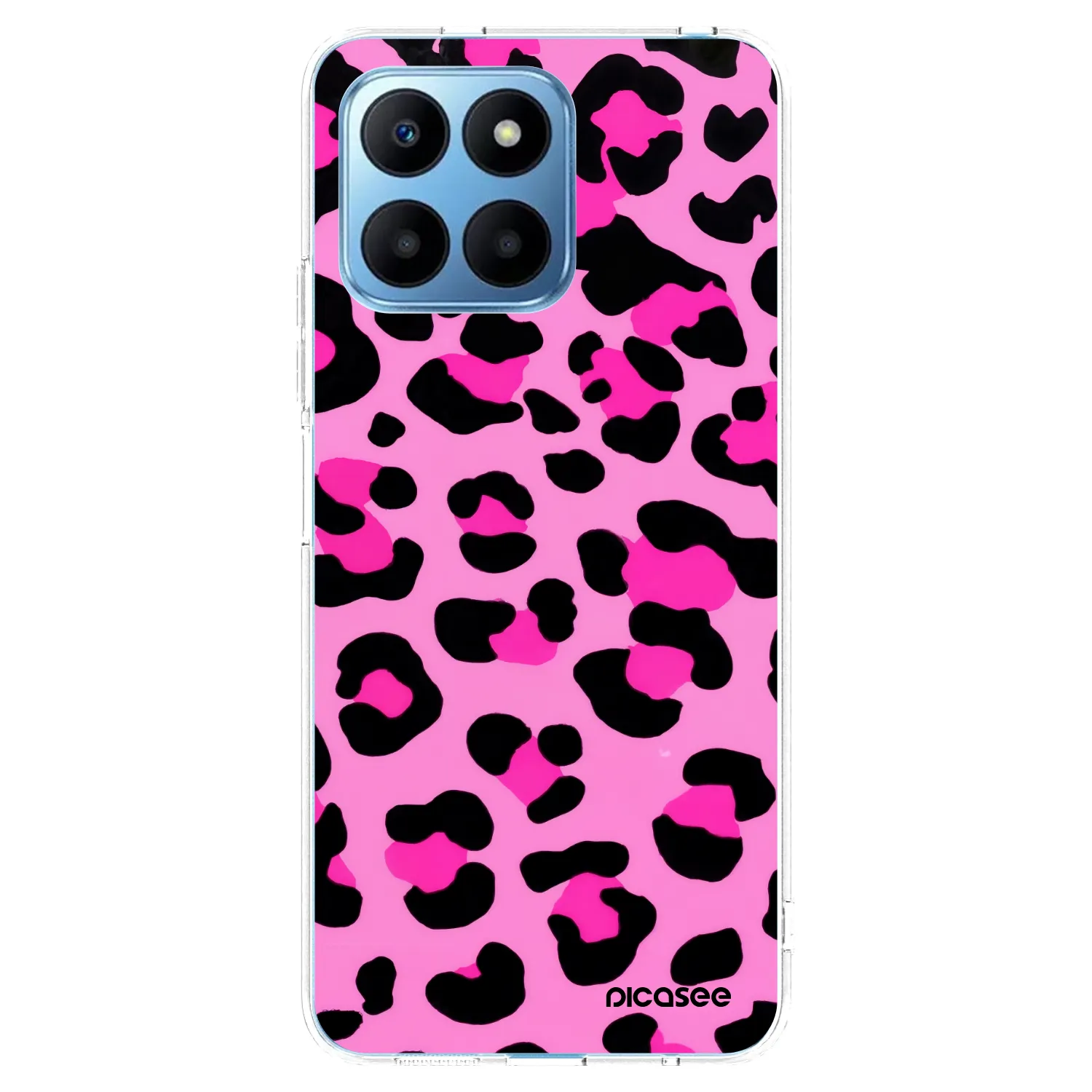 Picasee Honor 70 Lite Hülle - Transparentes Silikon - Pink Tiger