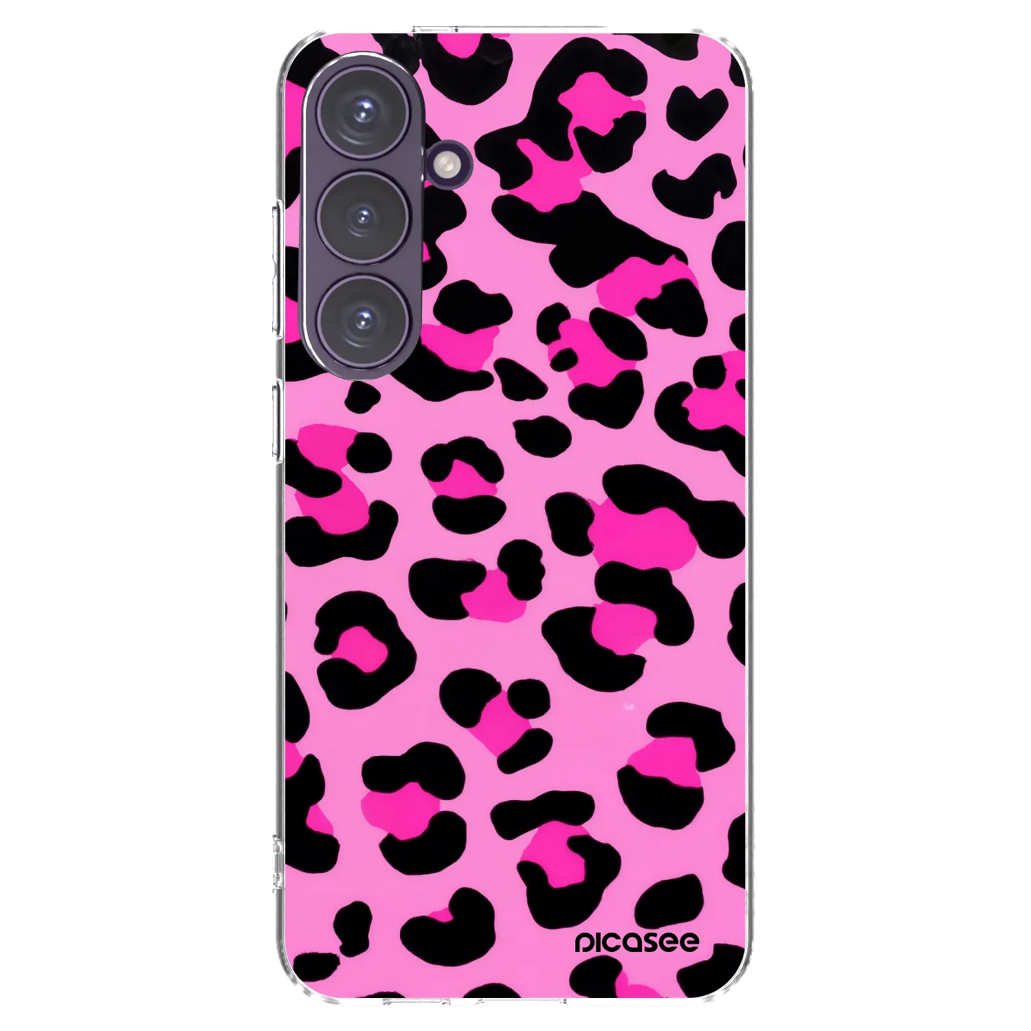 Picasee Samsung Galaxy S24+ S926B 5G Hülle - Transparentes Silikon - Pink Tiger