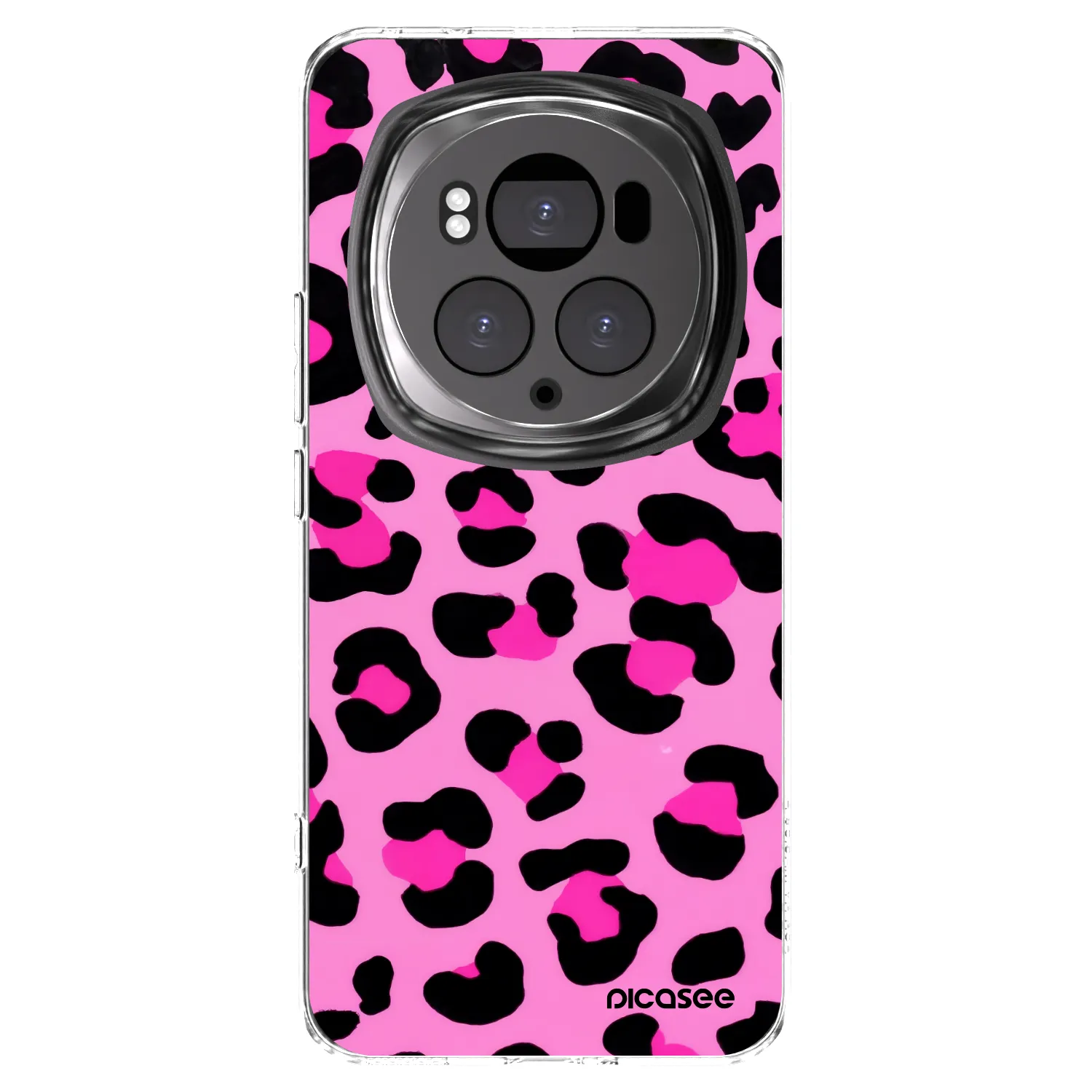 Picasee Honor Magic6 Pro Hülle - Transparentes Silikon - Pink Tiger