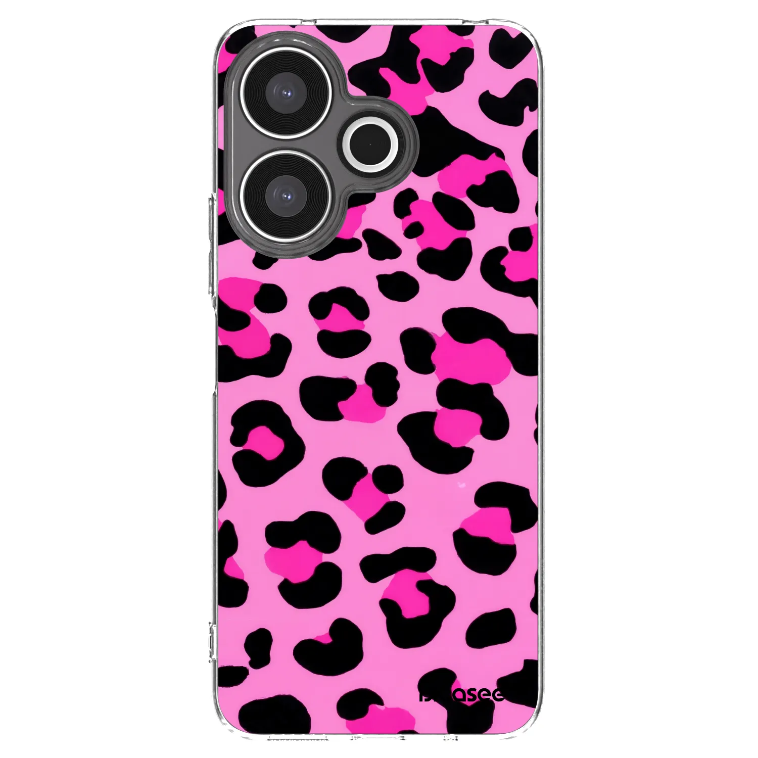 Picasee Xiaomi Redmi 13 4G Hülle - Transparentes Silikon - Pink Tiger