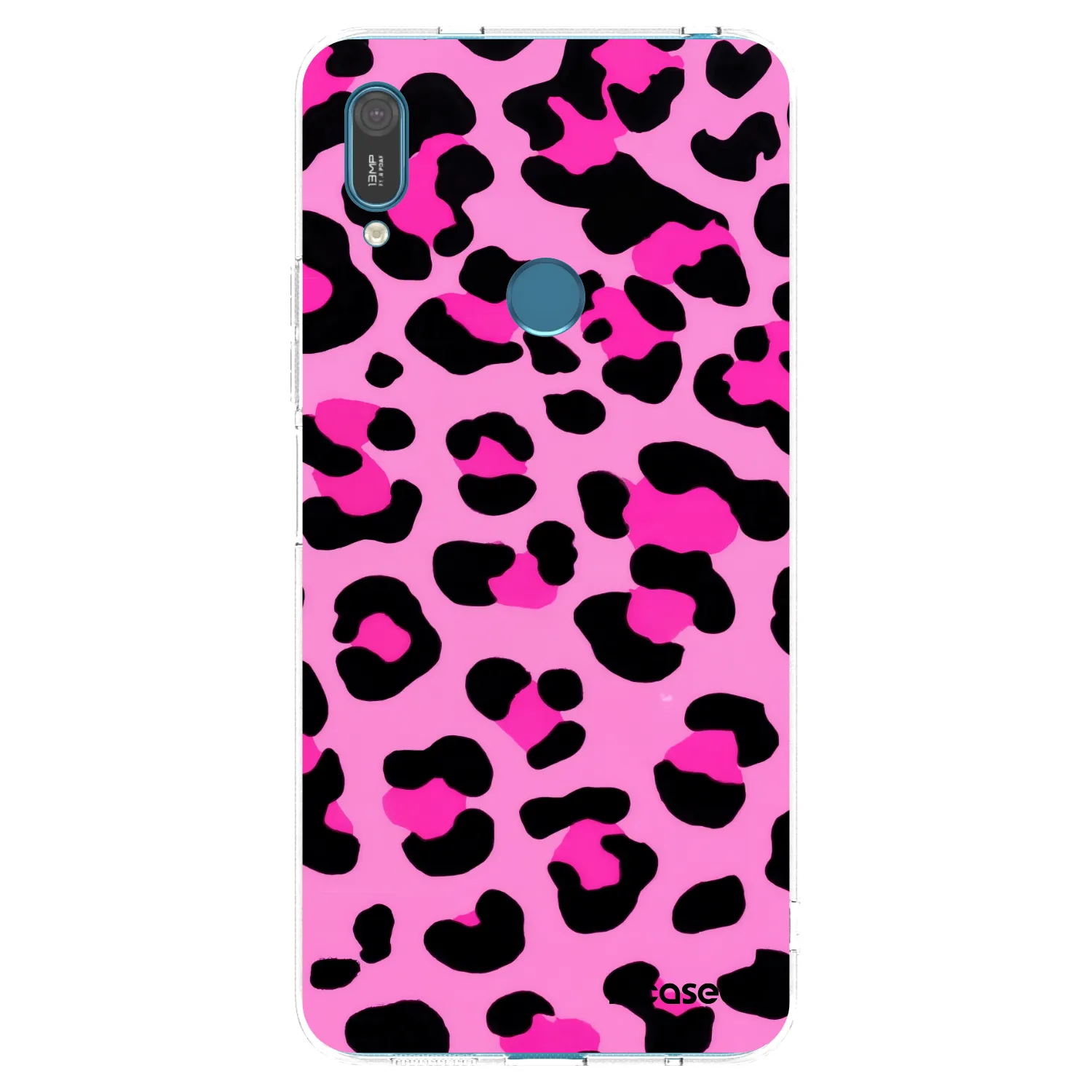 Picasee Huawei Y7 2019 Hülle - Transparentes Silikon - Pink Tiger