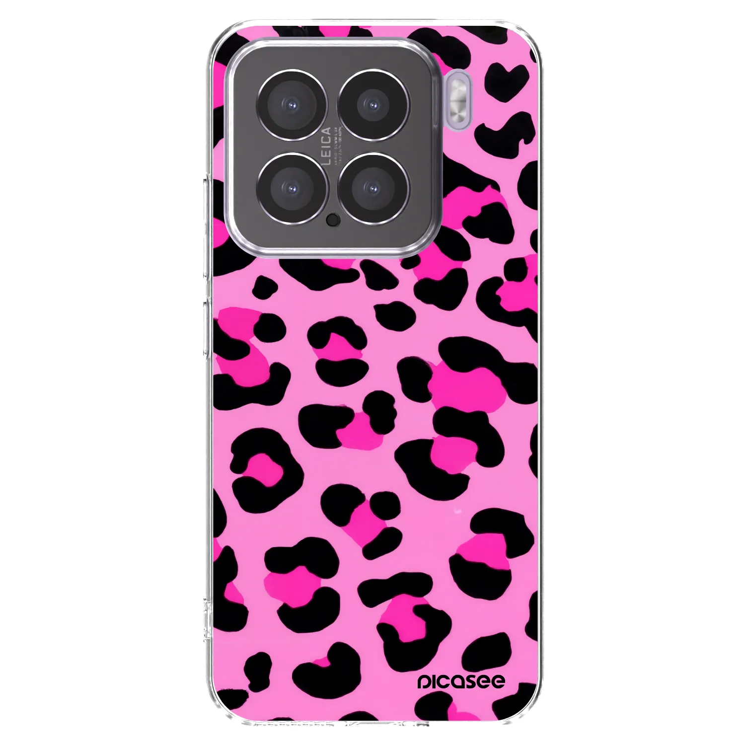 Picasee Xiaomi 15 Hülle - Transparentes Silikon - Pink Tiger