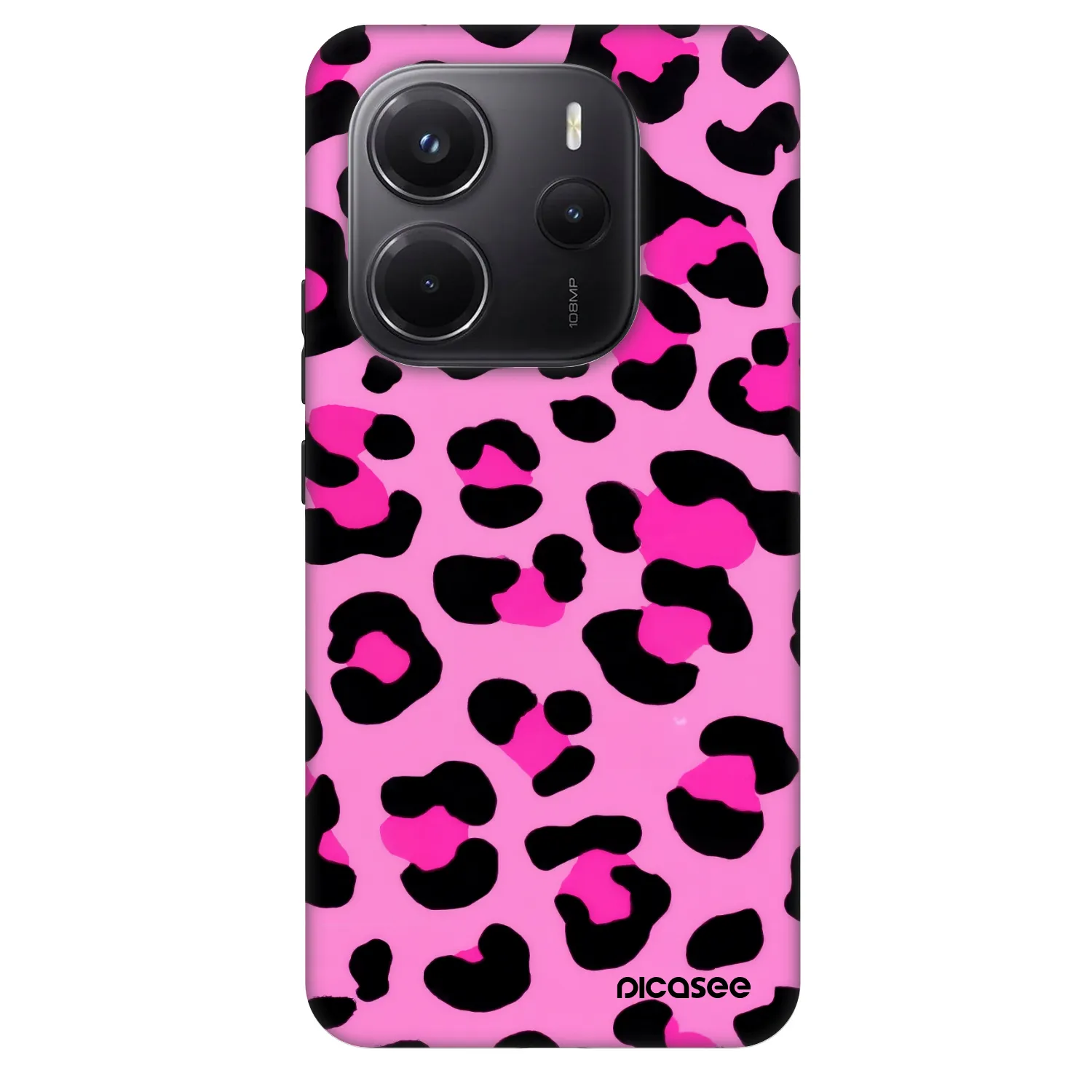 Picasee Fashion Case für Xiaomi Redmi Note 14 5G - Pink Tiger