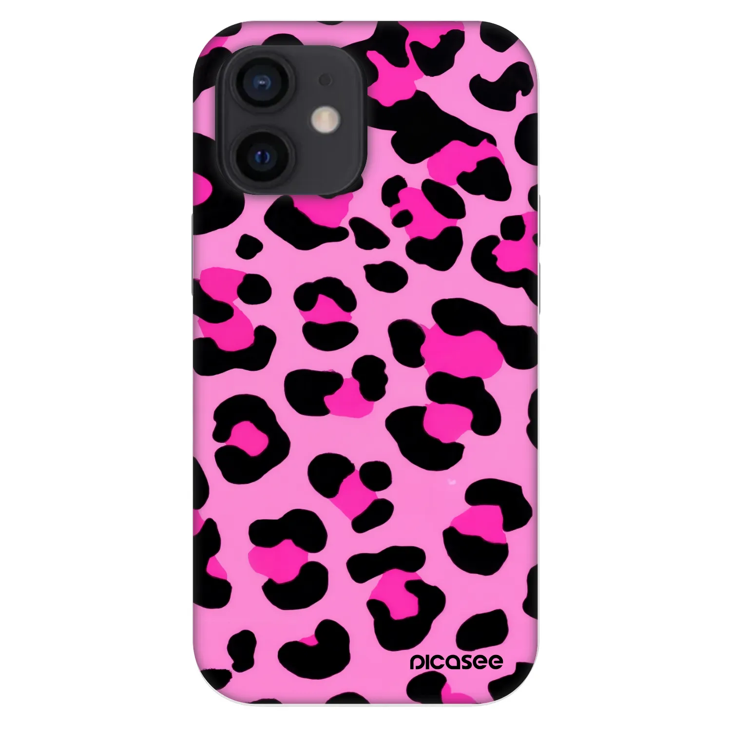 Picasee Fashion Case für Apple iPhone 12 mini - Pink Tiger