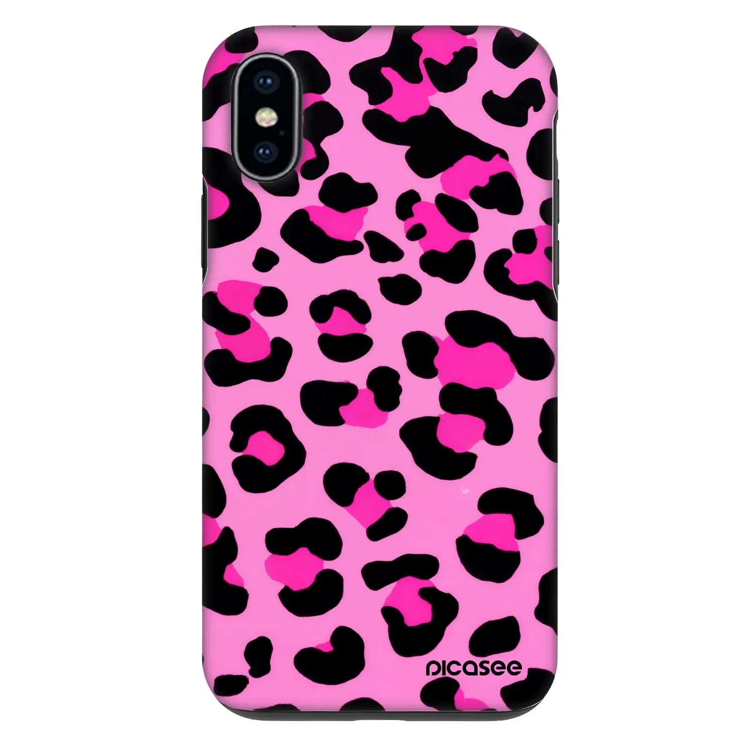 Picasee Fashion Case für Apple iPhone X/XS - Pink Tiger