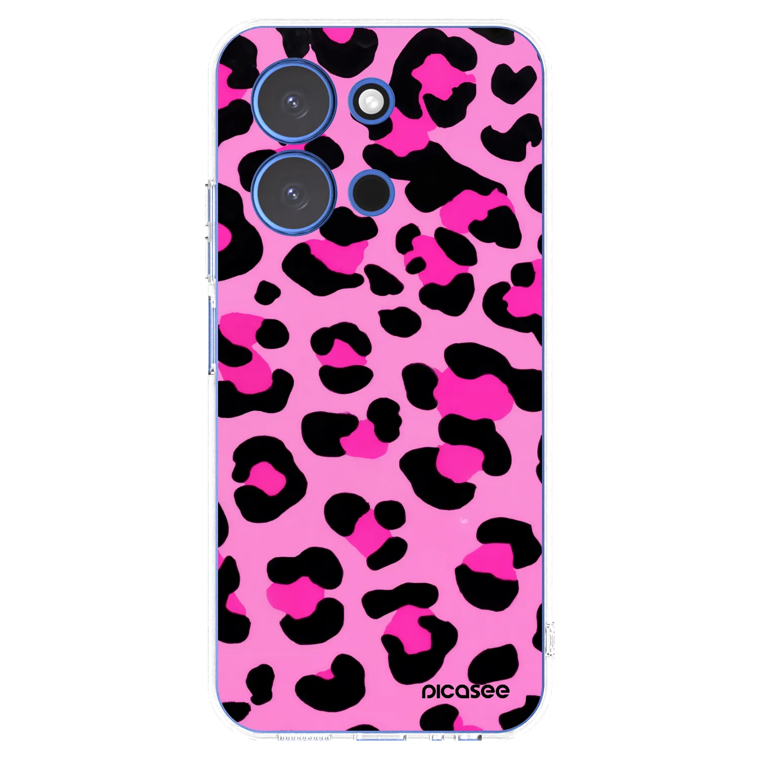 Picasee Xiaomi Redmi 15C 4G Hülle - Transparentes Silikon - Pink Tiger