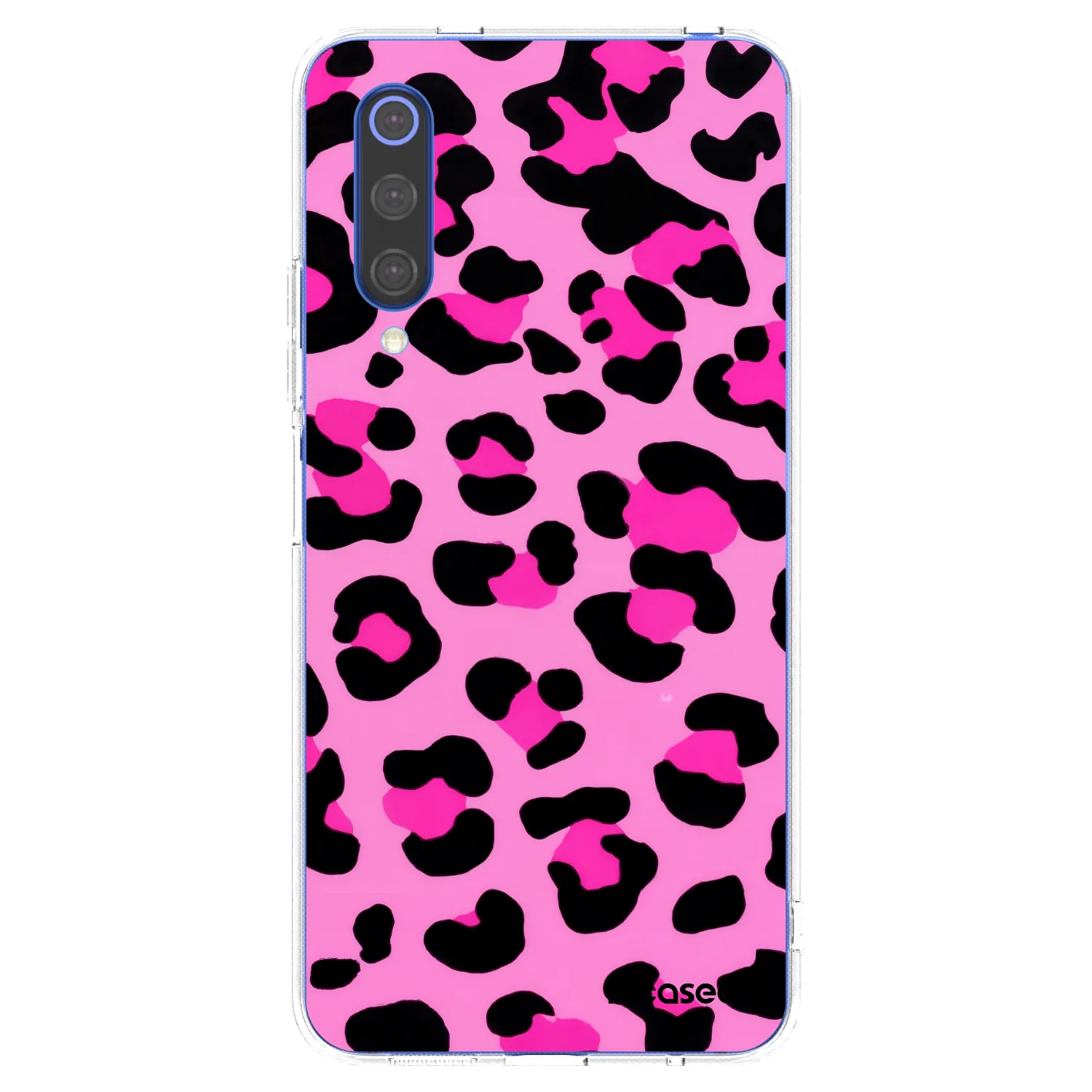 Picasee Xiaomi Mi 9 SE Hülle - Transparentes Silikon - Pink Tiger