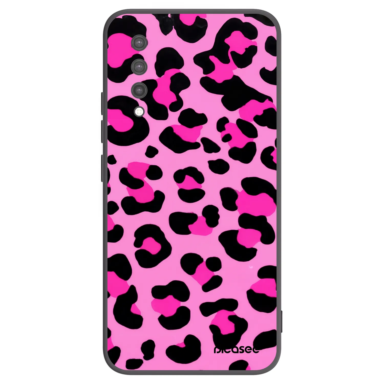 Picasee Xiaomi Mi 9 Lite Hülle - Schwarzes Silikon - Pink Tiger