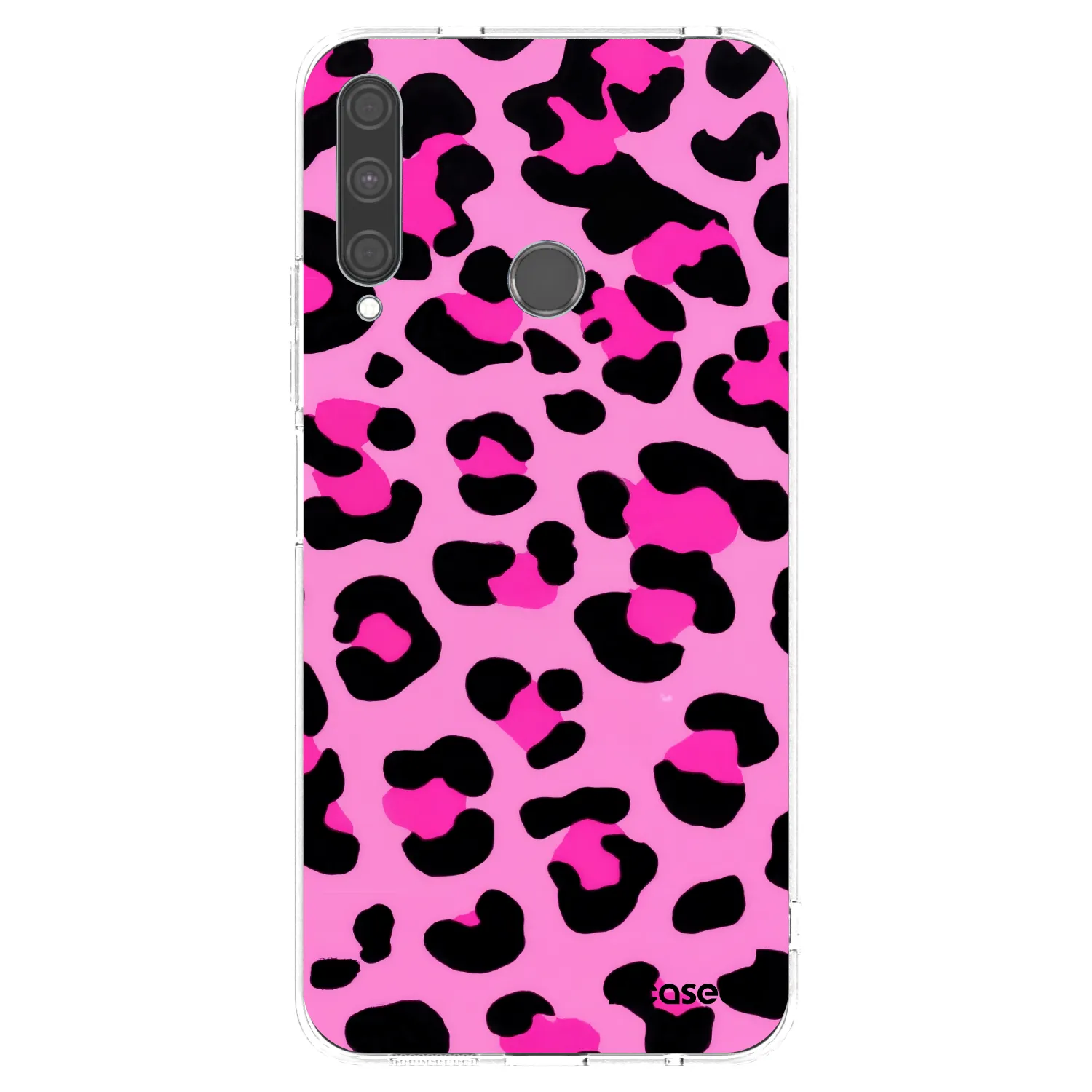 Picasee Huawei P40 Lite E Hülle - Transparentes Silikon - Pink Tiger