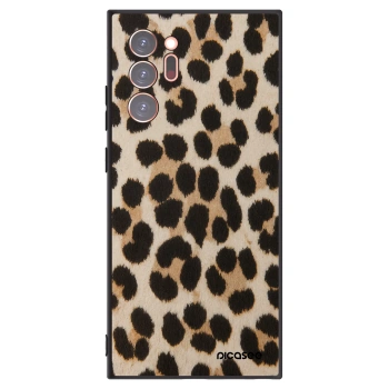 Picasee Samsung Galaxy Note 20 Ultra Hülle - Schwarzes Silikon - Brown Tiger