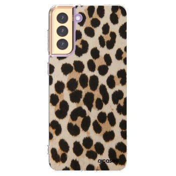 Picasee Samsung Galaxy S21+ 5G G996F Hülle - Transparentes Silikon - Brown Tiger