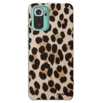 Picasee Xiaomi Redmi Note 10 Pro Hülle - Transparentes Silikon - Brown Tiger