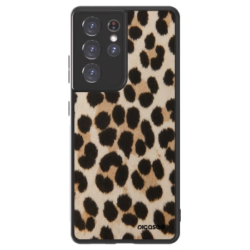 Hülle für Samsung Galaxy S21 Ultra 5G G998B - Brown Tiger