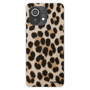 Picasee Xiaomi Mi 11 Hülle - Transparentes Silikon - Brown Tiger