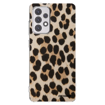 Picasee Samsung Galaxy A52s 5G A528B Hülle - Transparentes Silikon - Brown Tiger