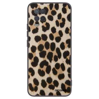 Picasee Realme 8 5G Hülle - Schwarzes Silikon - Brown Tiger