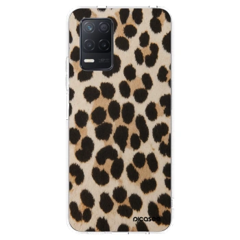 Picasee Realme 8 5G Hülle - Transparentes Silikon - Brown Tiger